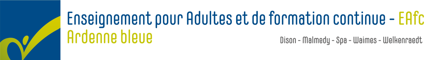 Etablissement d'Enseignement pour Adultes et de Formation continuée - EAFC Ardenne bleue